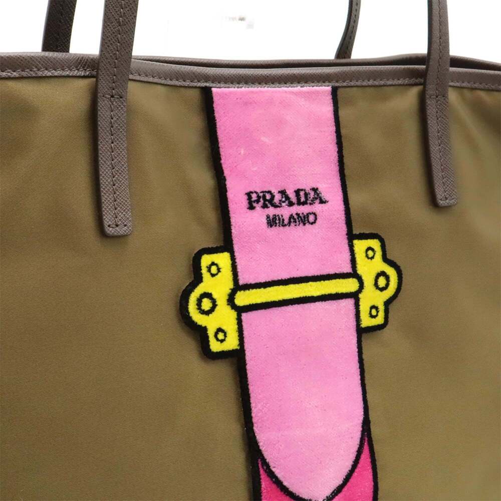 PRADA Pink Leather Shoulder Bag - Picture 9 of 10